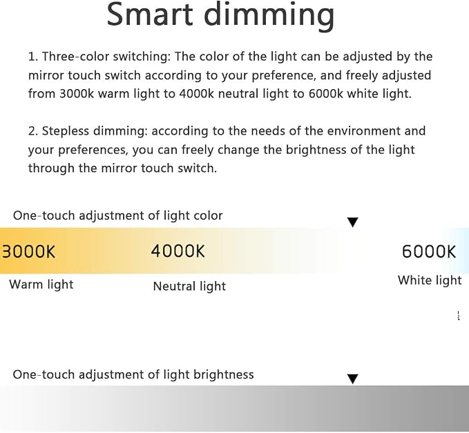 LED Illuminated Bathroom Mirror - Image 2