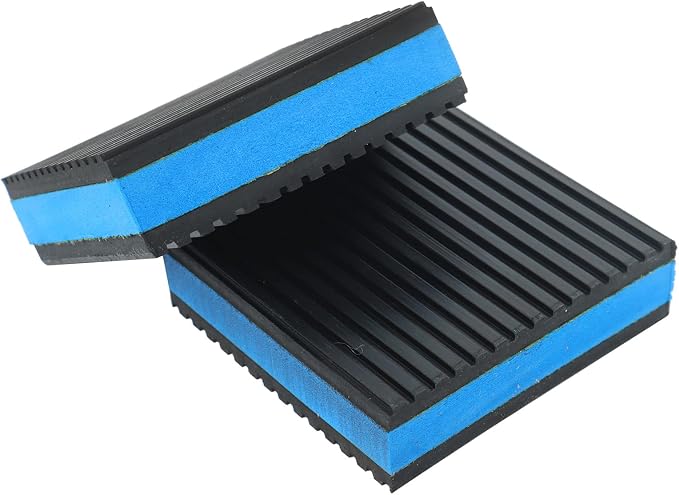 findmall 8Pcs Vibration Pads 3" X 3" X 7/8" EVA Rubber Shock Absorbing pad - Image 3