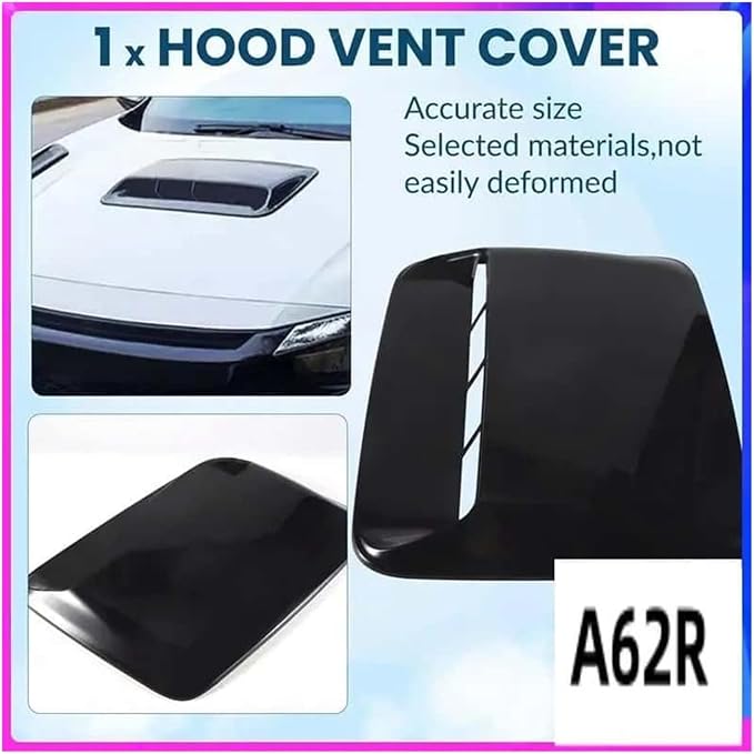 Car Universal Hood Vent Air Outlet Cover Compatible - Image 4