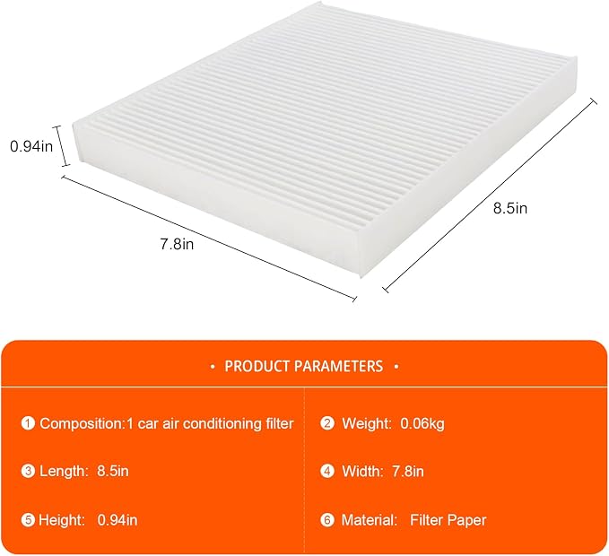 68406048AA Cabin Air Filter and Filter Access Door Fits - Image 4
