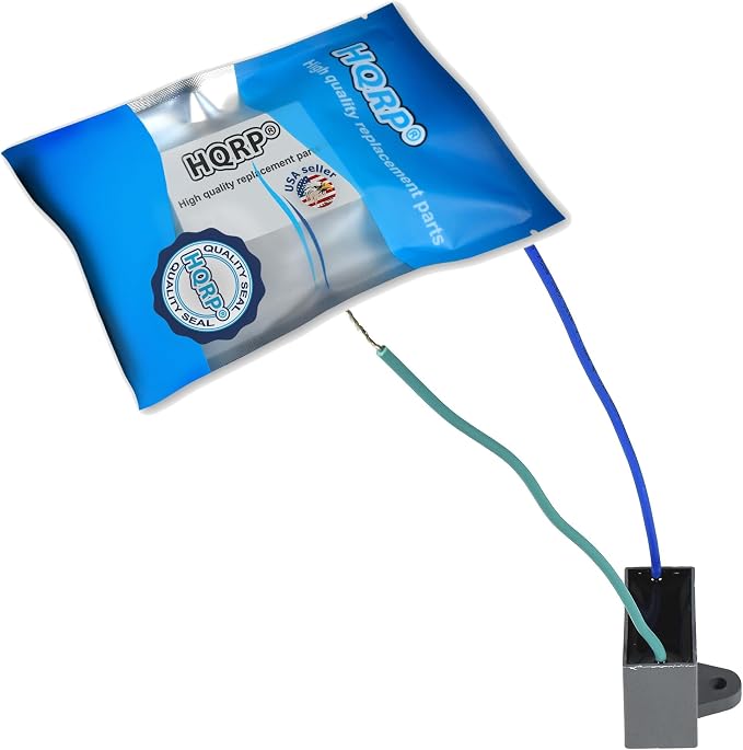HQRP Capacitor Compatible with Harbor Breeze Ceiling Fan 10uf 2-Wire CBB61 UL - Image 2