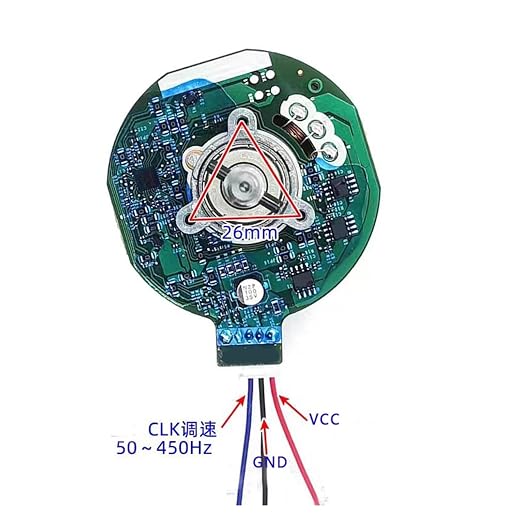 DC Brushless Motor DC24V 1800RPM Variable Fan Air Purifier Brushless Motor - Image 3