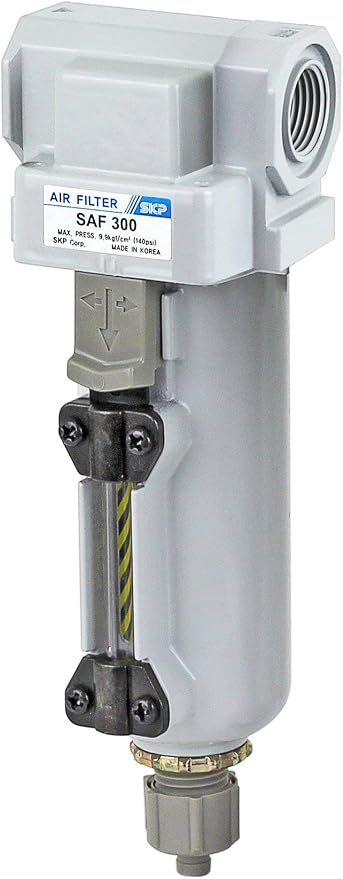PneumaticPlus SAF300-N03B-MEP Compressed Air Particulate Filter 3/8" NPT by PneumaticPlus