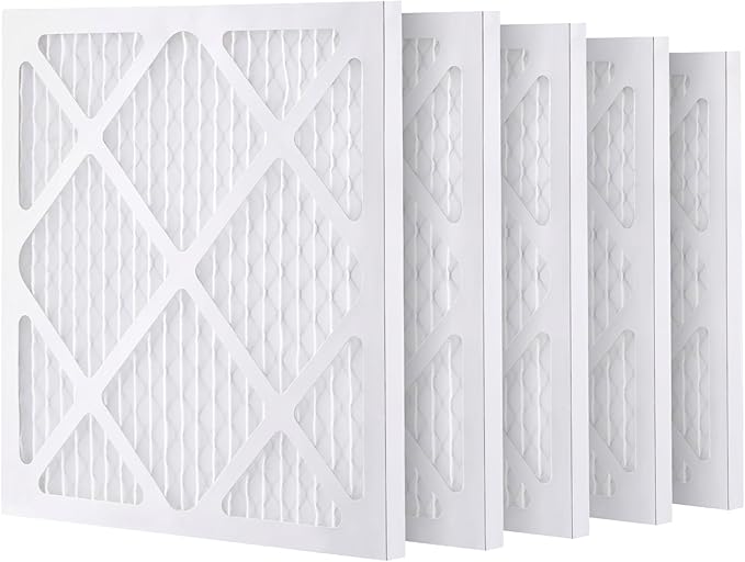 VEVOR Protective Pre Filters, 5 Pack, 15.75'' x 15.75'' Air Filter Replacement by VEVOR
