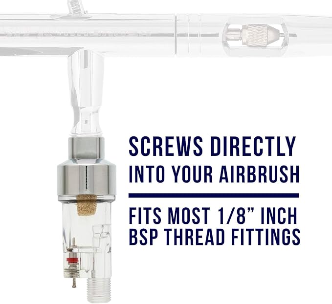 Master Airbrush In-Line Mini Air Filter Water Trap - Image 2
