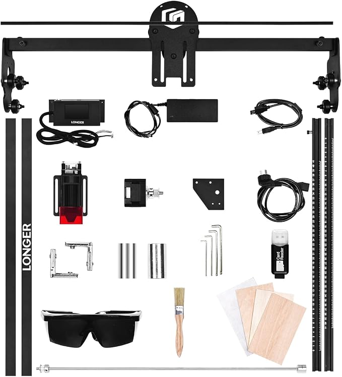 Longer Ray5 Laser Engraver, 10W Laser Cutter, 0.06 * 0.06 mm Precision Laser - Image 9