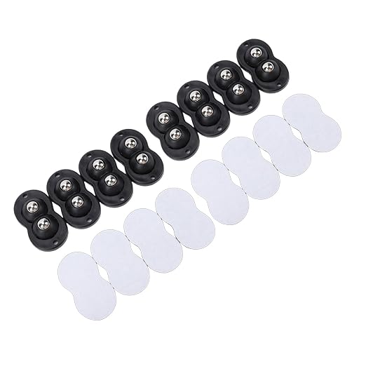 Asixxsix Caster Wheels, 30KG Load Capacity 360° Appliance Rollers Furniture - Image 9