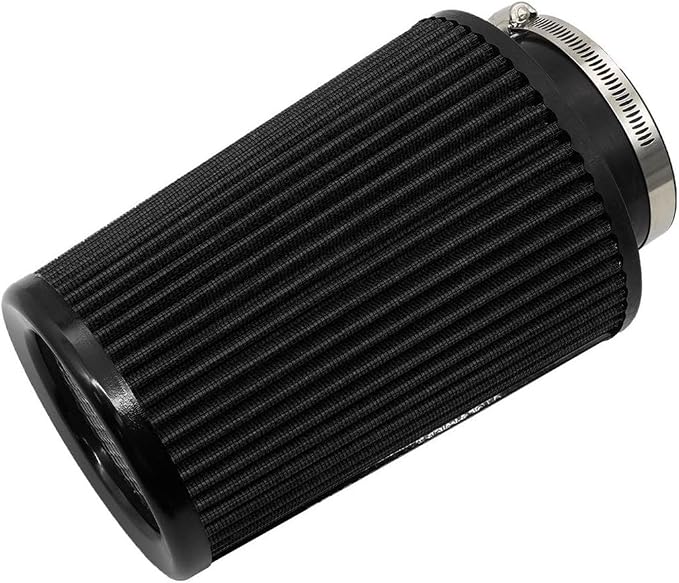 Premium Cone Air Filter, Clamp-on 3" Inlet Mesh Top High Airflow Engine - Image 2