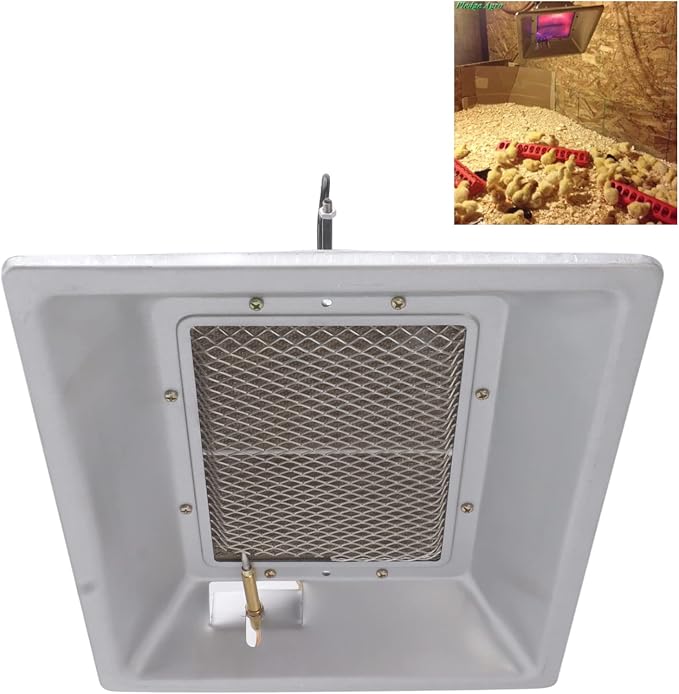Chick Gas Brooder Heater, Chicken Coop Heater, Manual Infrared Ceramics - Image 7