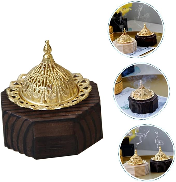 PRETYZOOM Incense Burner Tray for Meditation Compact Aromatherapy Incense - Image 7