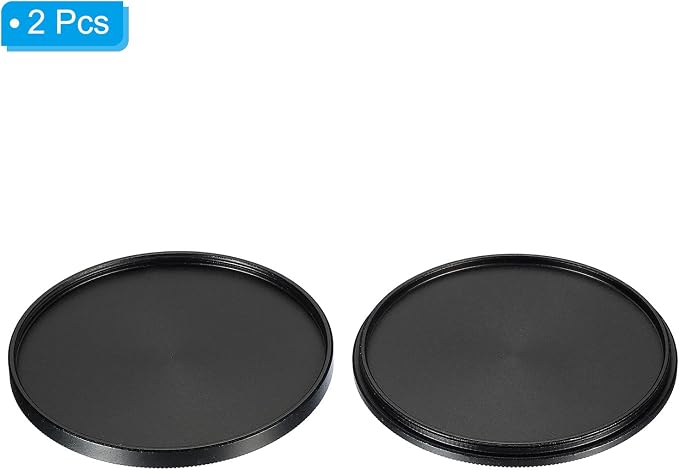 PATIKIL 62mm Lens Cap, 2 Pack Camera Lens Cap Cover Universal Front Metal Lens - Image 3