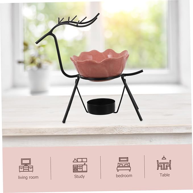 Rose Deer Iron Art Incense Burner - Image 9