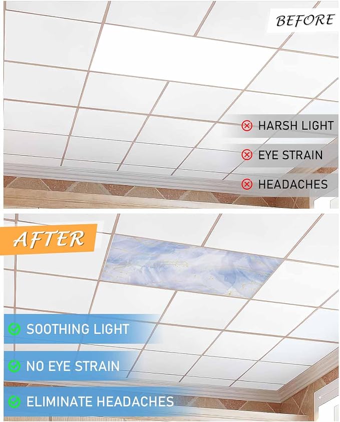 Yukro 3 Pack Fluorescent Light Covers - Image 3