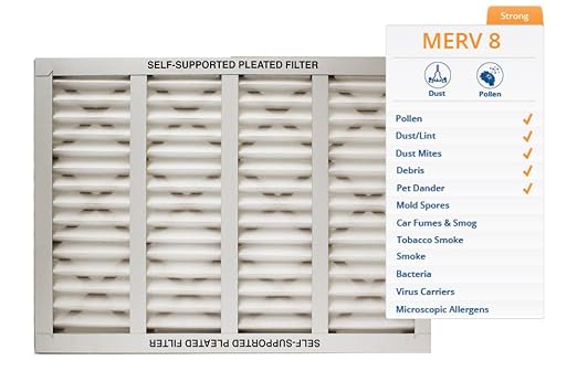 Sterling Seal SSI5251004858XCS Purolator Key Pleat Extended Surface Air filter - Image 2