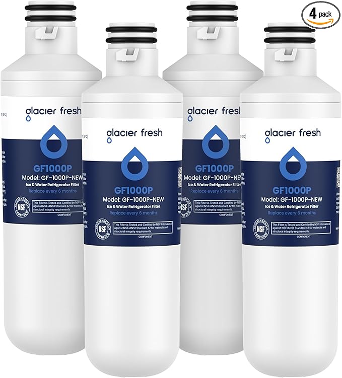 GLACIER FRESH LT1000PC Replacement Water Filter, Compatible by GLACIERFRESH