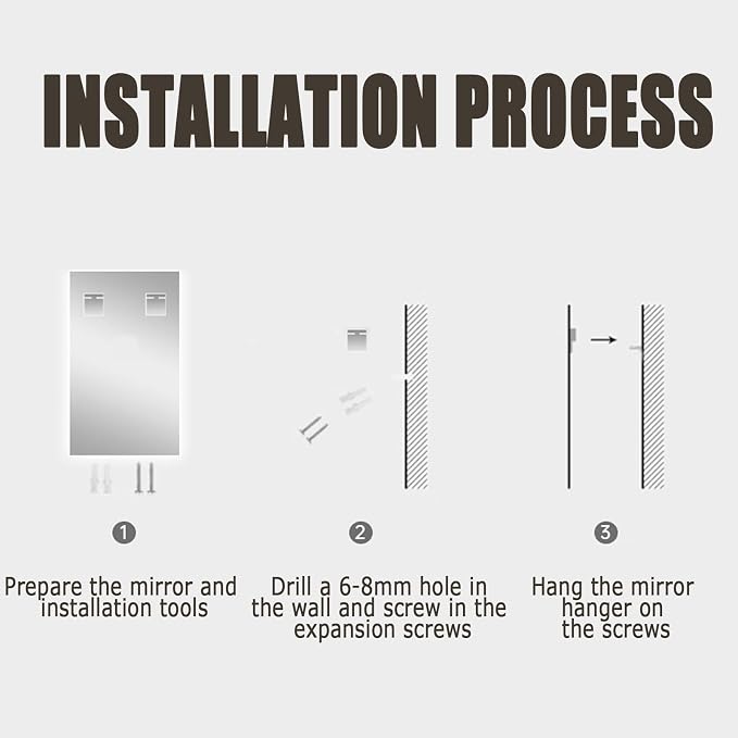 Backlit LED Illuminated Bathroom Mirror - Image 9
