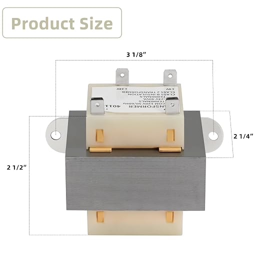 Criditpid 120V to 24V 40VA Transformer Replacement - Image 3