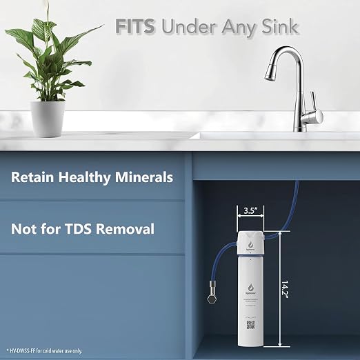 DWSS Under Sink Water Filter for RV, NSF 53 Certified Removes Microplastics - Image 5