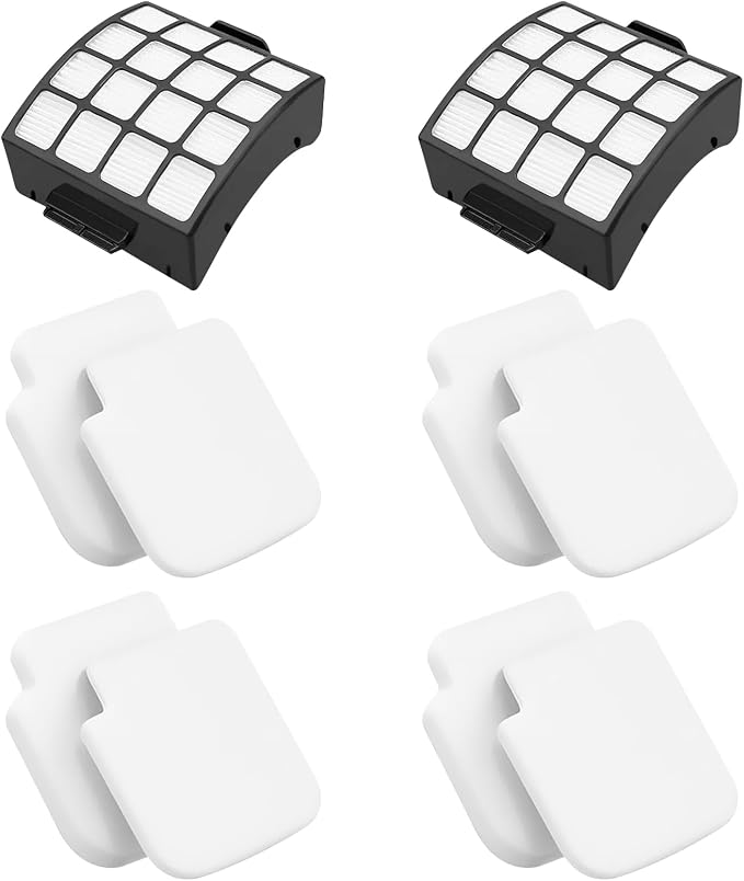 AZ3002 Replacement Filters for Shark AZ3002 AZ3000 AZ3000W for Stratos DuoClean by NABEECA