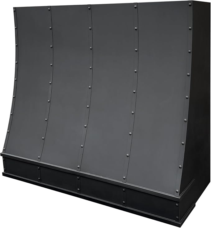 CT Copper Tailor Sloped Copper Vent Hood Wall Mount, 1260 CFM Exhaust Fan - Image 3