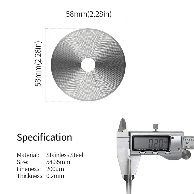 watchget 58.35mm Espresso Puck Screen - Image 2