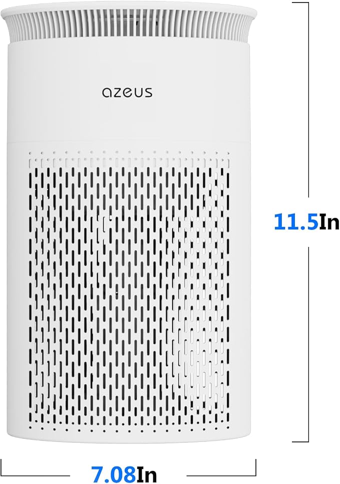 Azeus Air Purifier for Large Rooms, 25db Filtration System Cleaner Odor - Image 12