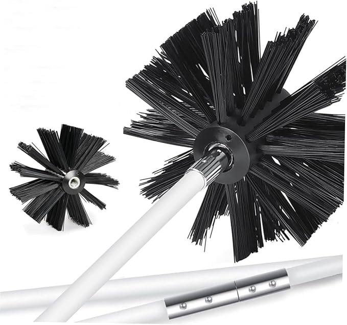 Garneck 2pcs Dryer Brush Chimney Cleaner Tool Pipe Cleaners Bulk Scrubber Brush - Image 5