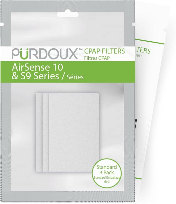 PURDOUX CPAP Filters for ResMed AirSense 10 and S9 Devices by PURDOUX