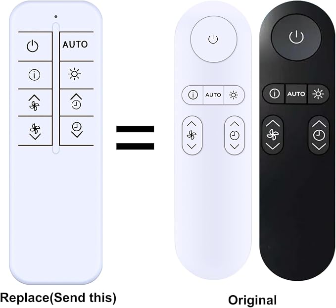 Replacement Remote Control for Shark Air Purifier Heater Fan, Compatible Models - Image 2