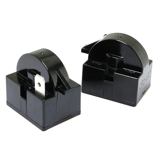 2-Pack QP2-4.7 PTC Refrigerator Start Relay Replacement 1 Pin Wine Centers - Image 2