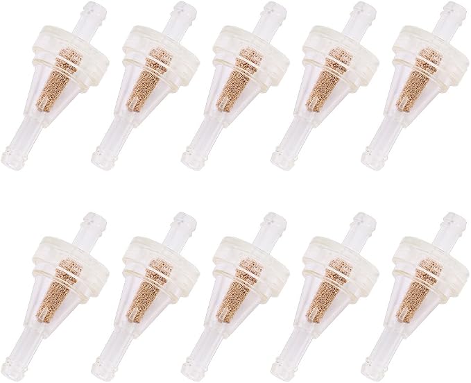 10 Pcs Motorcycle Gas Inline Fuel Filters, Oil Filtering Part Fit - Image 6