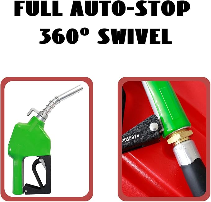 Portable Fuel Storage 58 Gallon Diesel Only Heavy-Duty PE Transfer Tank - Image 5