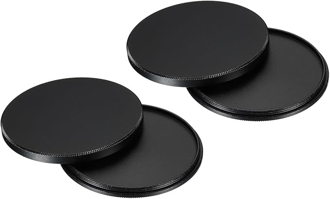 PATIKIL 62mm Lens Cap, 2 Pack Camera Lens Cap Cover Universal Front Metal Lens by PATIKIL