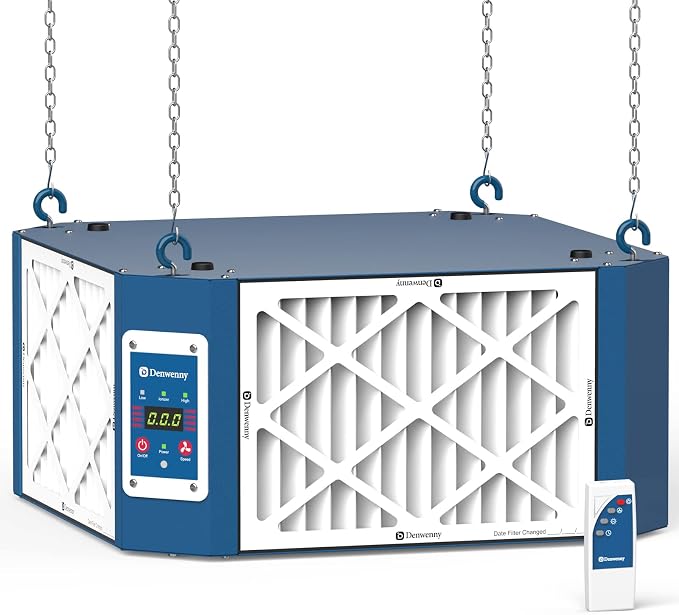 360° Woodshop Air Filtration System Woodworking by Denwenny