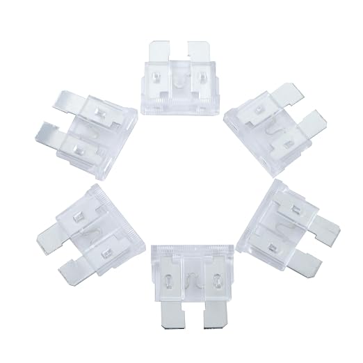 100 Pack Auto Fuses 25 AMP ATC/ATO Standard Regular Fuse Blade 25A Car Truck - Image 4