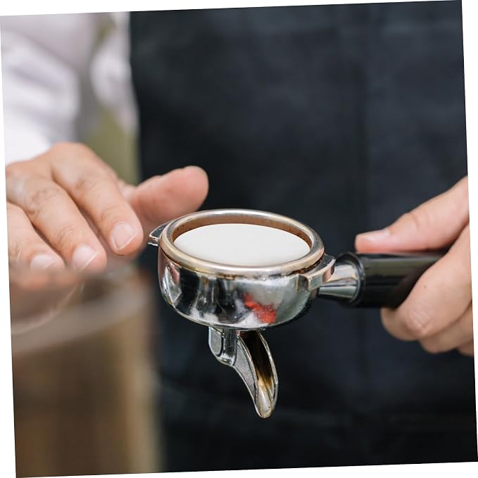 KICHOUSE Efficient Espresso Extraction Paper Coffee Filters Reusable White - Image 6