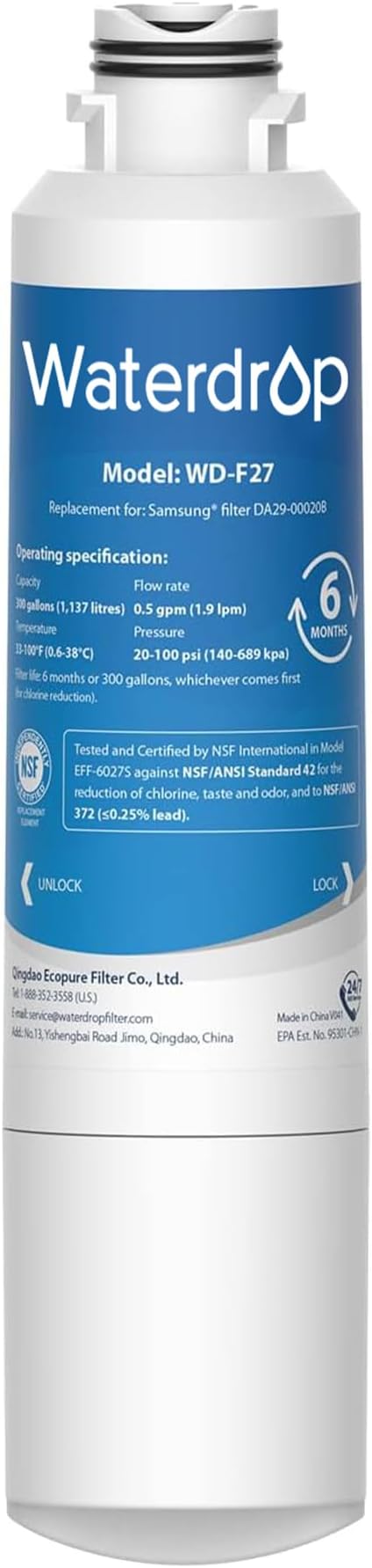 Waterdrop DA29-00020B Replacement by Waterdrop