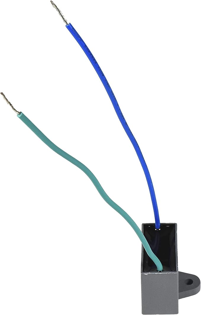 HQRP Capacitor Compatible with Harbor Breeze Ceiling Fan 10uf 2-Wire CBB61 UL - Image 5