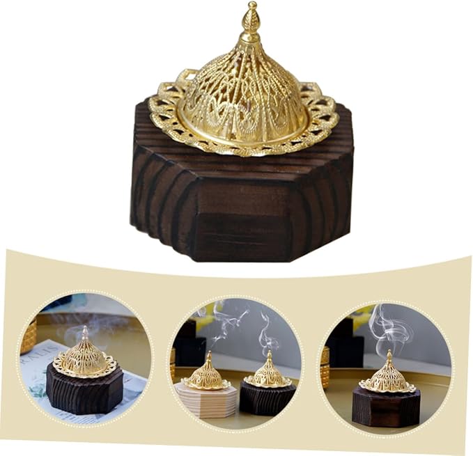 PRETYZOOM Incense Burner Tray for Meditation Compact Aromatherapy Incense - Image 6