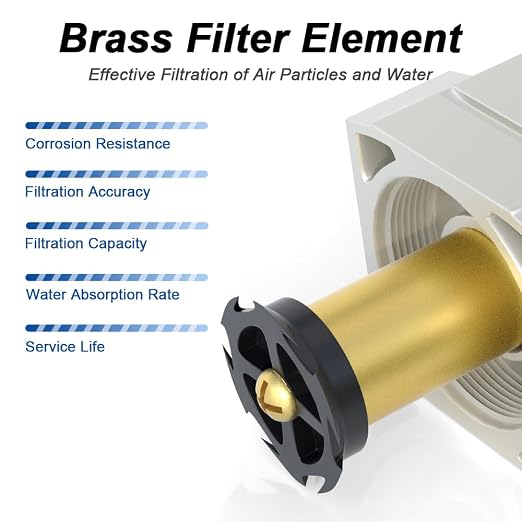 AIRZOE 1/4" NPT Air Dryer for Compressor-Air Compressor Water Separator - Image 4