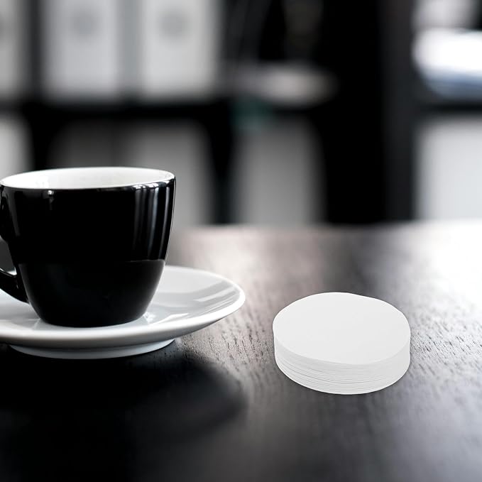 300pcs White round Disposable Coffee Filters 64mm - Image 7
