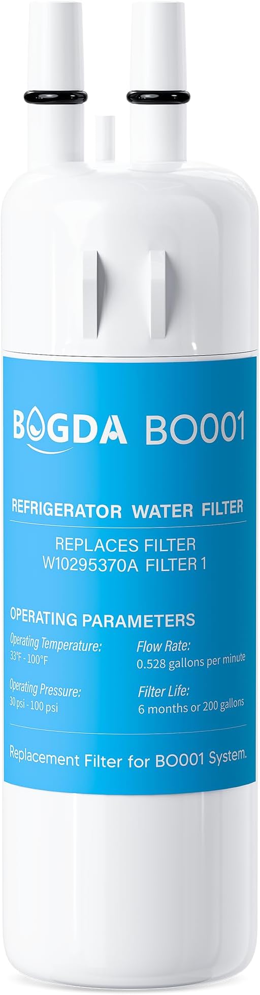 BOGDA W10295370A Water Filter Replacement Fit by BOGDA