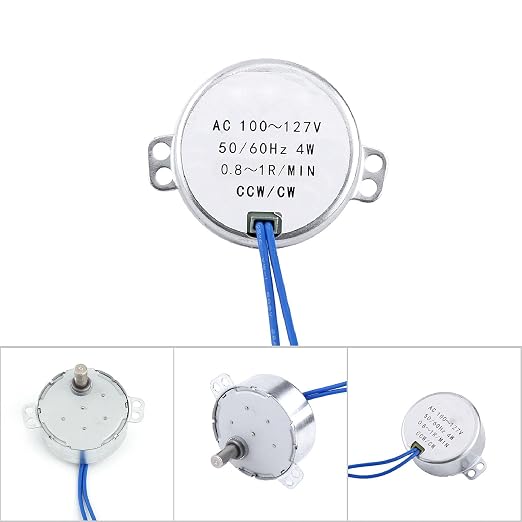 AUNMAS Electric Synchronous Motor AC 100-127V Geared Replacement - Image 3