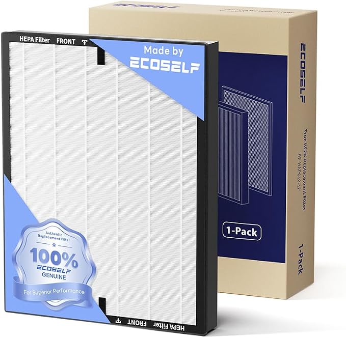 ECOSELF Genuine ECOSELF HAP610WF Air Purifier Replacement Filter, 3-in-1 H13 by ECOSELF