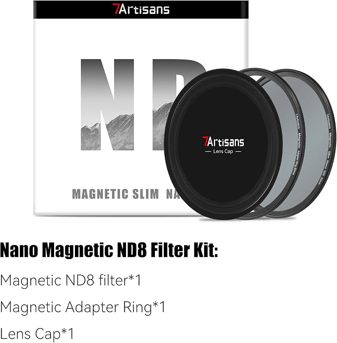 7artisans Nano Magnetic Filter UV Filter ND Light Reduction Filter/CPL - Image 5
