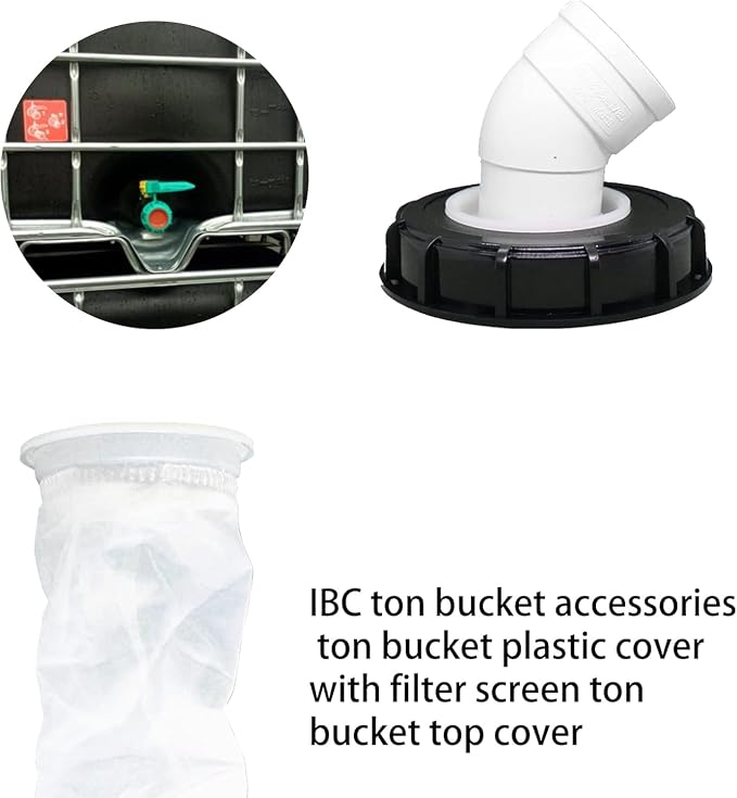 IBC Lid Filter 165 mm 45° Ton Barrel Cover - Image 5