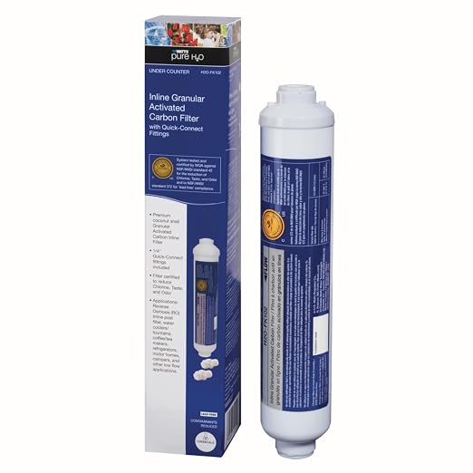 Watts Premier H2O-FK102 Pure H2O 2, 500 Gallon RO GAC Carbon Inline Filter - Image 5