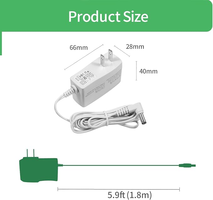 DC 24V 500mA 0.5A Power Supply Adapter - Image 3