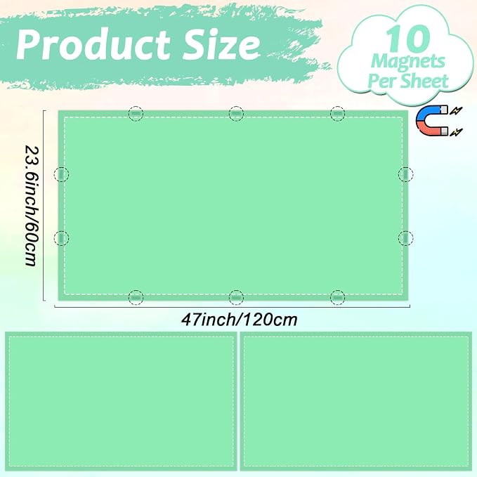 Wiooffen 2 Pcs Fluorescent Light Covers - Image 2