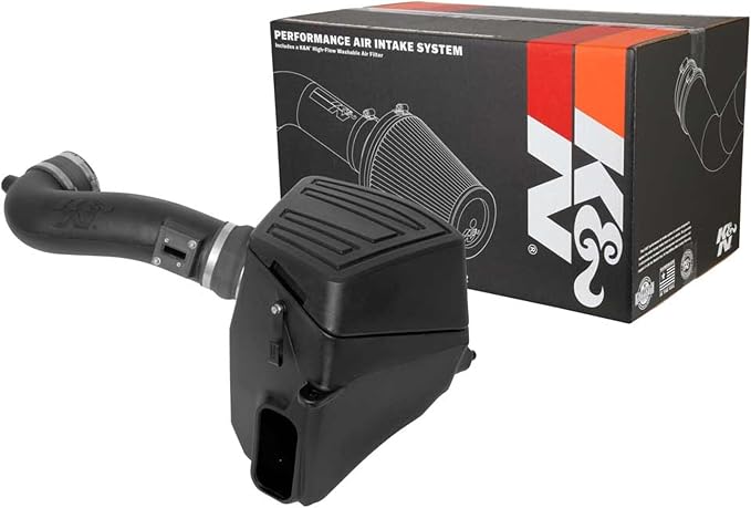 K&N Cold Air Intake System: High-Flow Air Filter, Increase Performance & by KNEngineeringInc